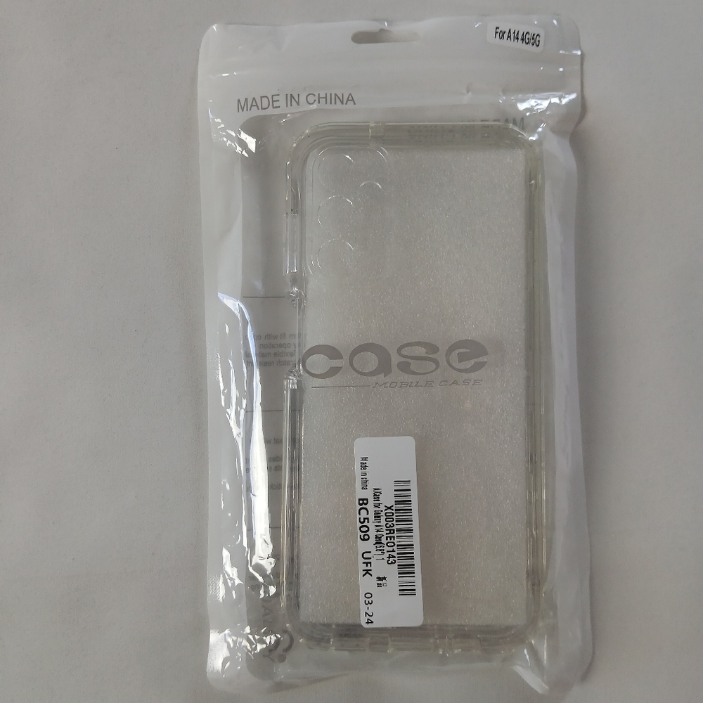 New Clear Cell Phone Smartphone Case For Samsung Galaxy A14